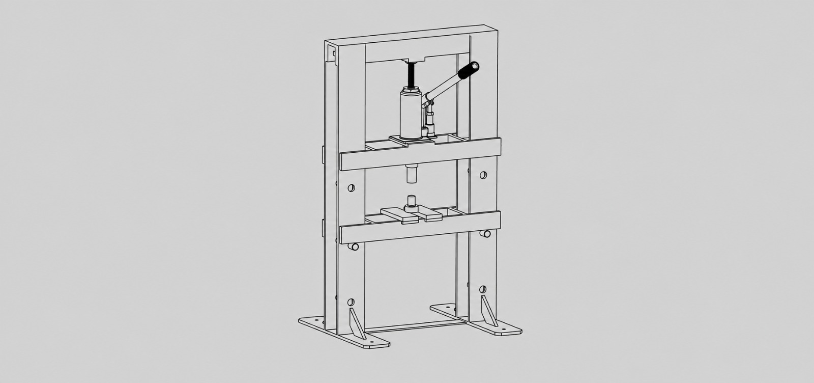 CAD design of the robotic arm